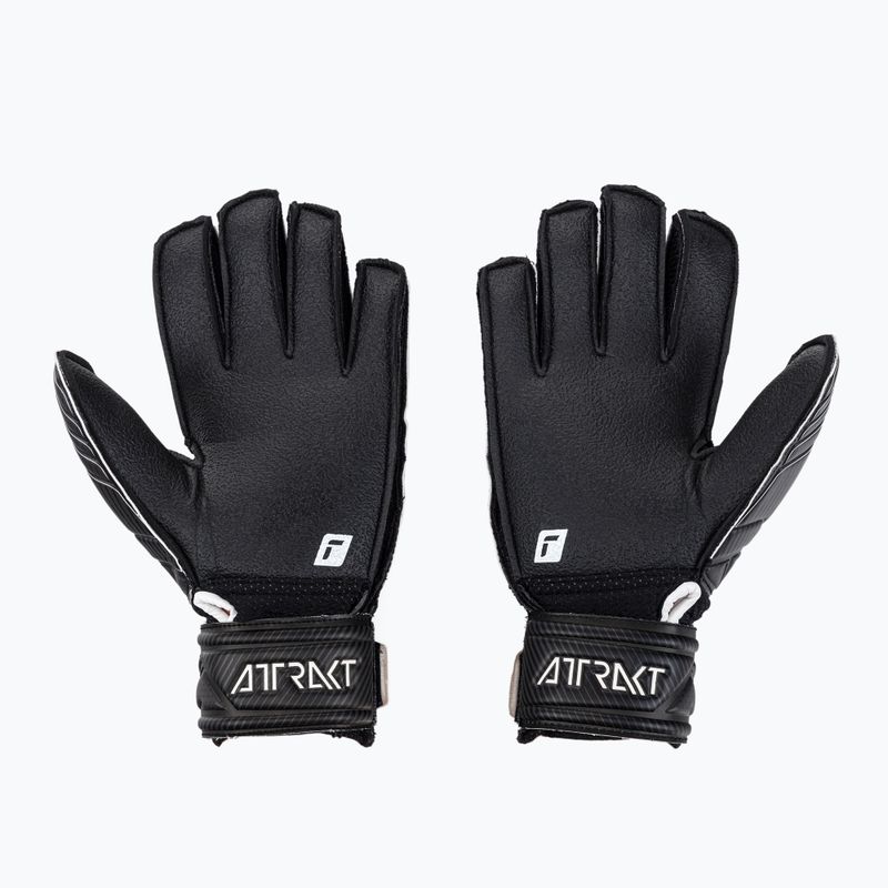 Reusch Attrakt Resist Finger Support Junior Kinder Torwarthandschuhe schwarz 5272610 2