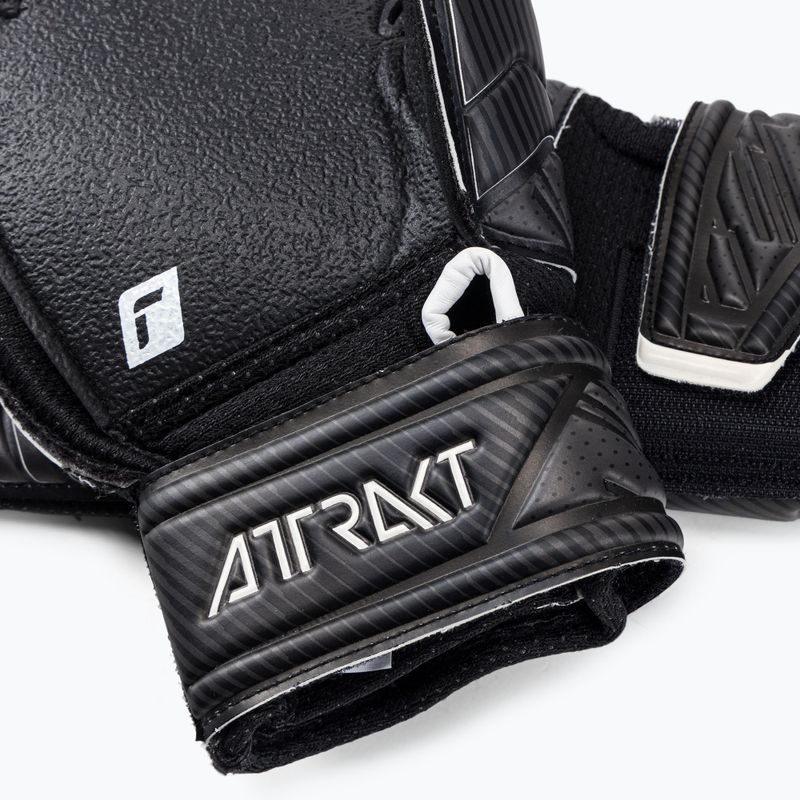 Reusch Attrakt Resist Finger Support Junior Kinder Torwarthandschuhe schwarz 5272610 4