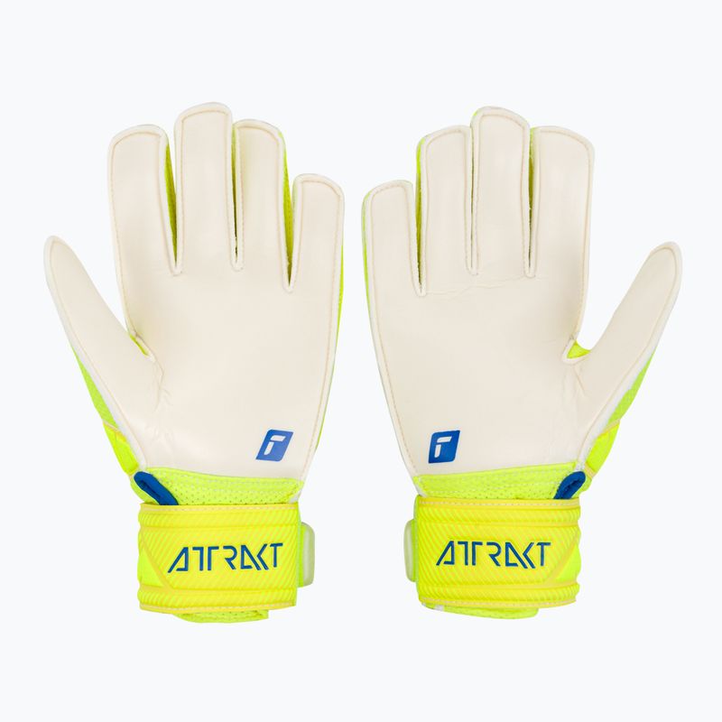 Reusch Attrakt Solid Junior Kinder-Torwarthandschuhe gelb 5272515-2001 2