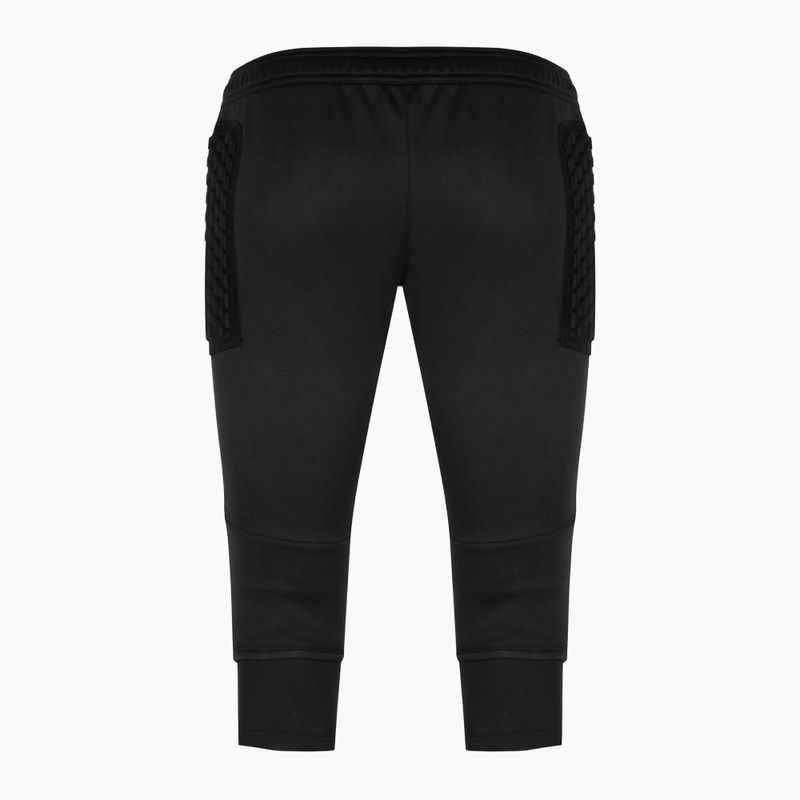 Torwart-Hose Kinder Reusch Contest 3/4 Short Advance Junior black/silver 2