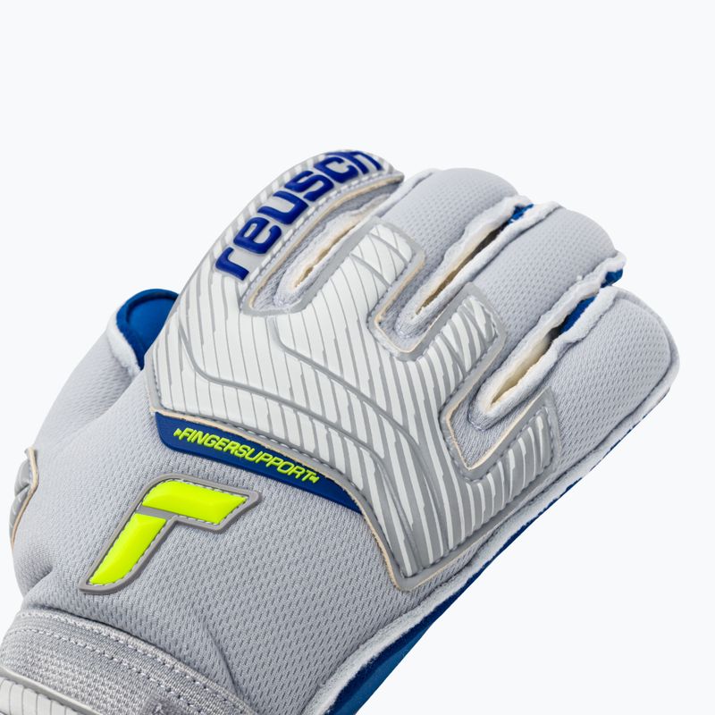 Reusch Attrakt Gold X Evolution Cut Finger Support Torwarthandschuhe grau 5270950 3