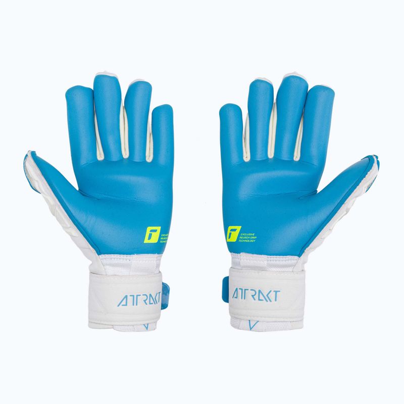 Torwarthandschuhe Reusch Attrakt Freegel Aqua Windproof weiß 527459 3