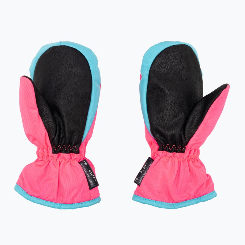 Reusch Ben Mitten Kinder-Skihandschuhe knockout pink/bachelor button 2