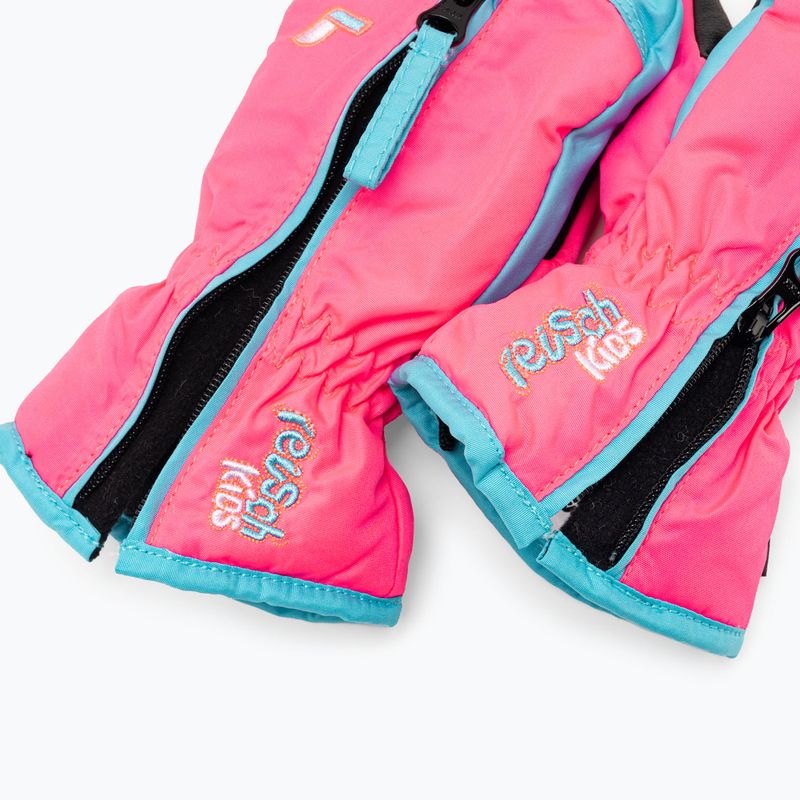 Reusch Ben Mitten Kinder-Skihandschuhe knockout pink/bachelor button 4