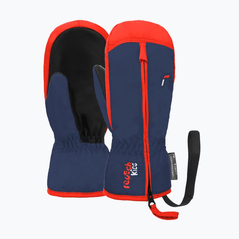 Kinder Skihandschuhe Reusch Ben Mitten dress blue/cherry tomato