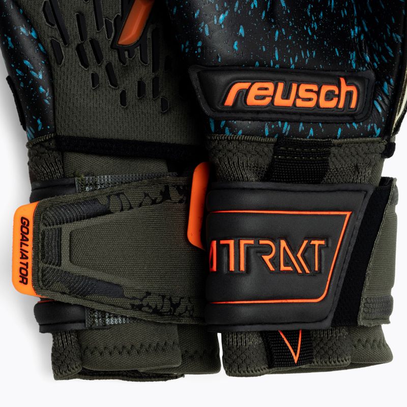 Torwarthandschuhe Reusch Attrakt Freegel Fusion Ortho-Tec Goaliator grün 5379-5555 5