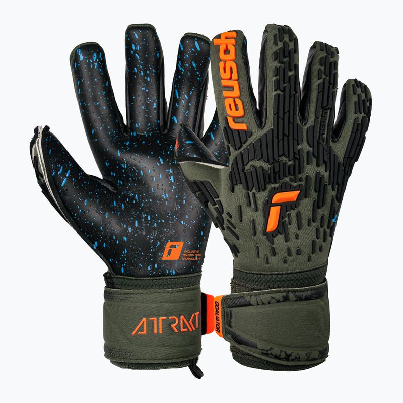 Torwarthandschuhe Reusch Attrakt Freegel Fusion Goaliator grün 53795-5555 6