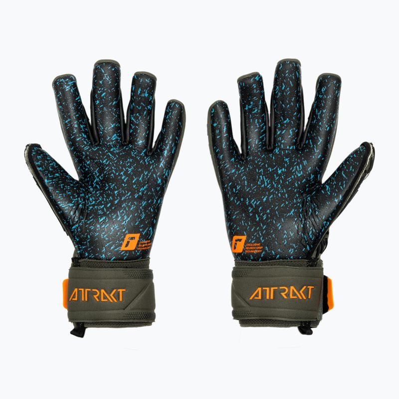 Torwarthandschuhe Reusch Attrakt Freegel Fusion Goaliator grün 53795-5555 2