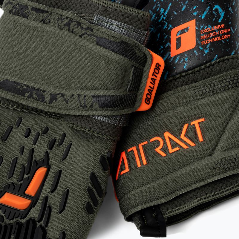 Torwarthandschuhe Reusch Attrakt Freegel Fusion Goaliator grün 53795-5555 5