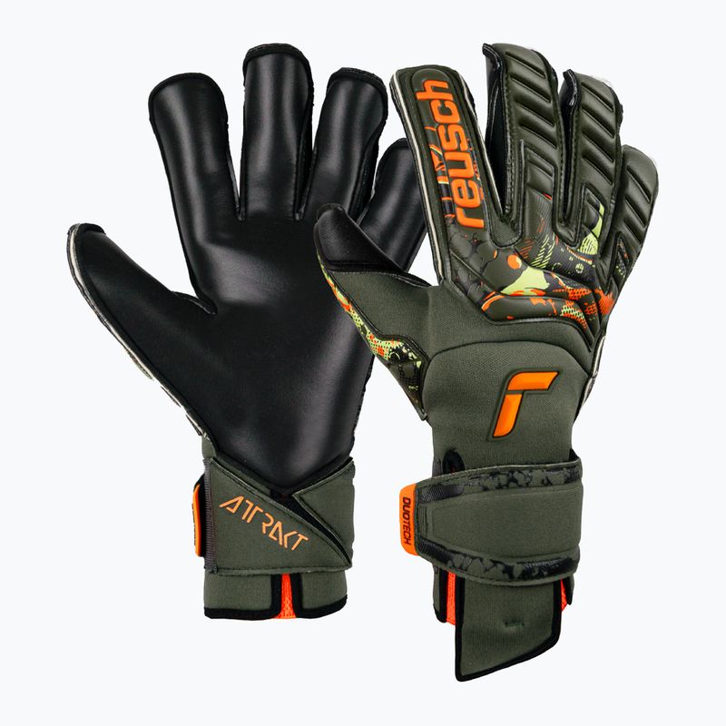 Torwarthandschuhe Reusch Attrakt Duo Evolution Adaptive Flex grün 53755-5555 6