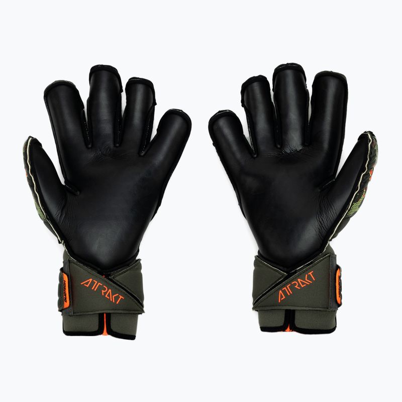 Torwarthandschuhe Reusch Attrakt Duo Evolution Adaptive Flex grün 53755-5555 2