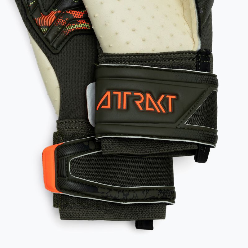 Torwarthandschuhe Reusch Attrakt Speedbump grün 53739-5556 5