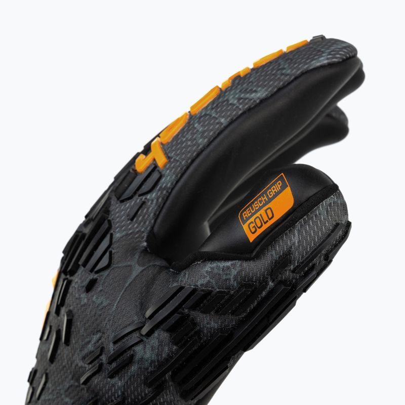 Reusch Attrakt Freegel Gold Finger Support Torwarthandschuhe schwarz 5370030-5555 3