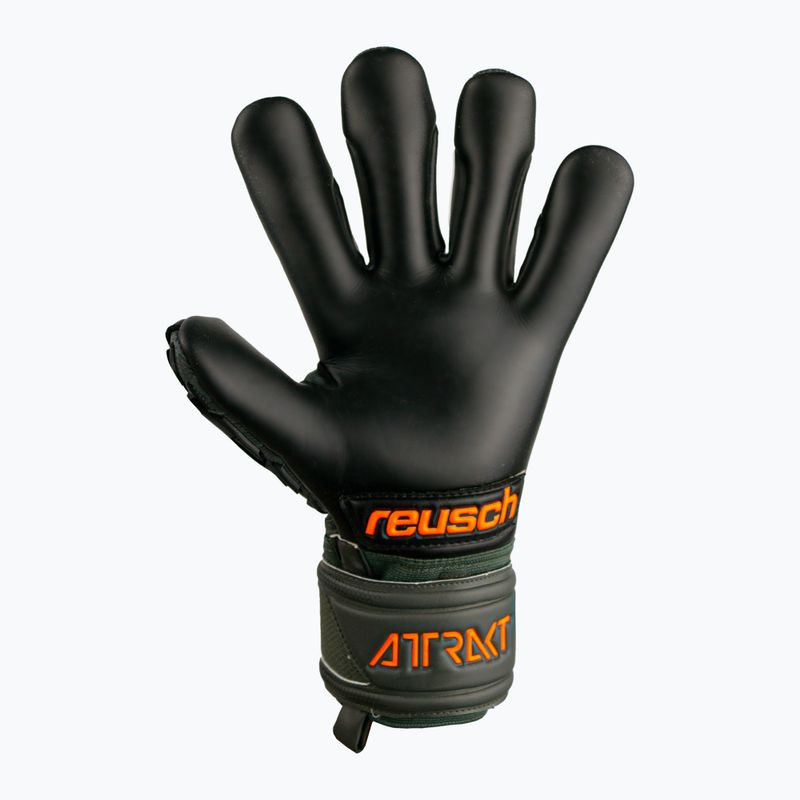 Reusch Attrakt Freegel Gold Finger Support Torwarthandschuhe schwarz 5370030-5555 6