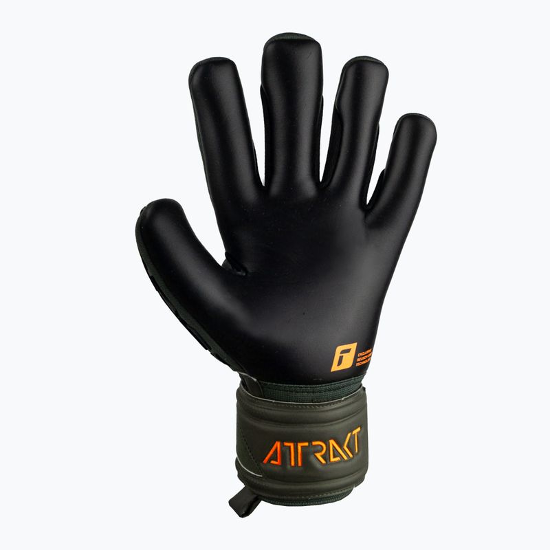 Torwarthandschuhe Reusch Attrakt Freegel Silver grün-orange 7