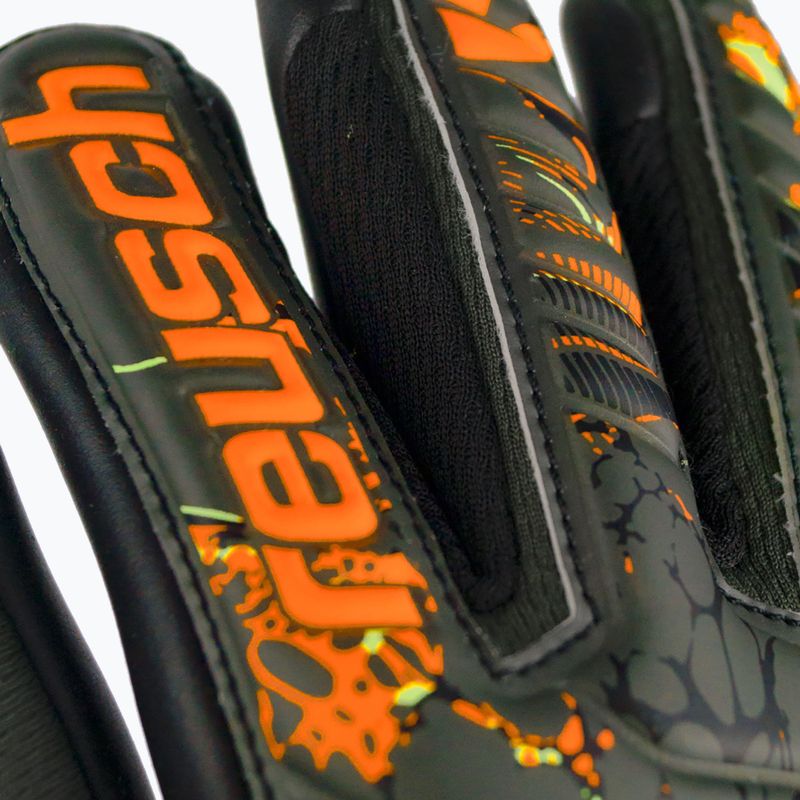 Reusch Attrakt Gold X Finger Support Junior Torwarthandschuhe grün-schwarz 5372050-5555 8