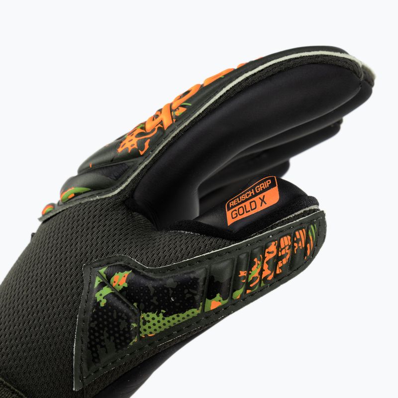 Reusch Attrakt Gold X Junior Torwarthandschuhe grün-schwarz 5372055-5555 3