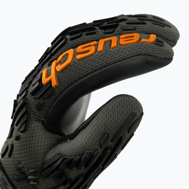 Reusch Attrakt Freegel Silver Junior Torwarthandschuhe schwarz-grün 5372035-5555 3