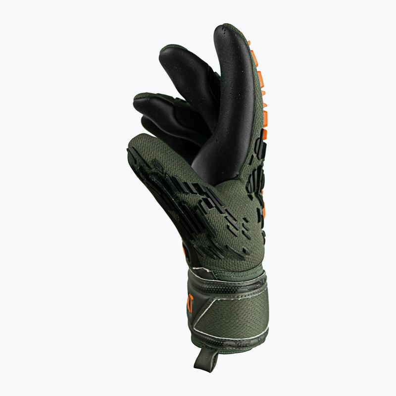 Reusch Attrakt Freegel Silver Junior Torwarthandschuhe schwarz-grün 5372035-5555 7