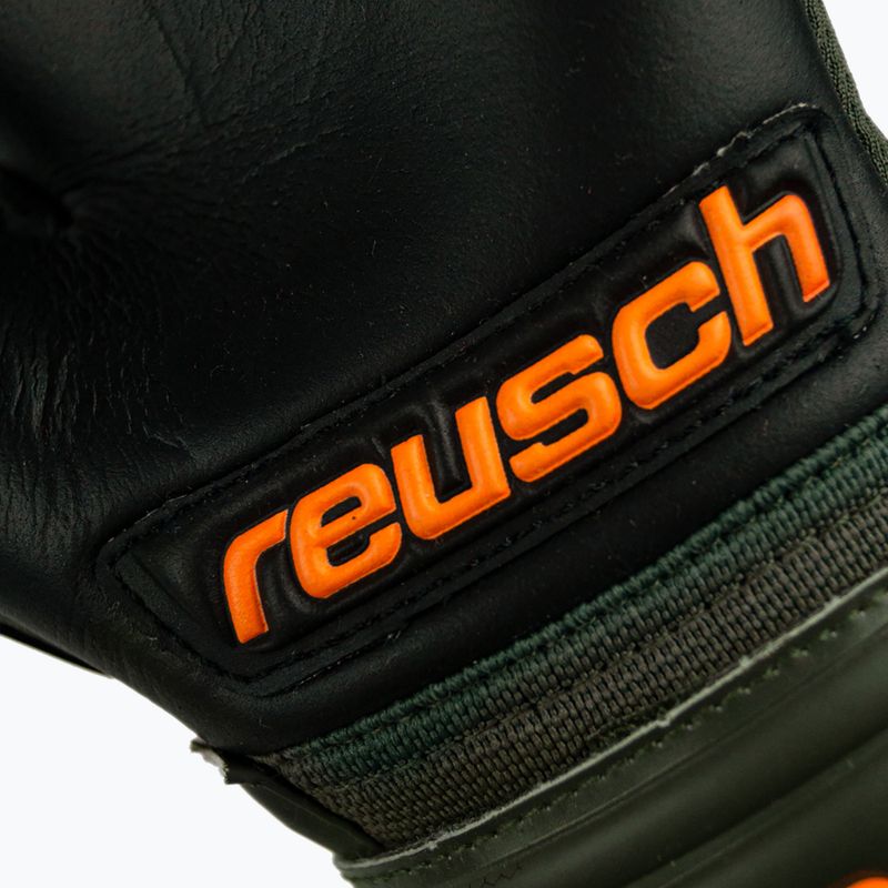 Reusch Attrakt Freegel Silver Junior Torwarthandschuhe schwarz-grün 5372035-5555 8