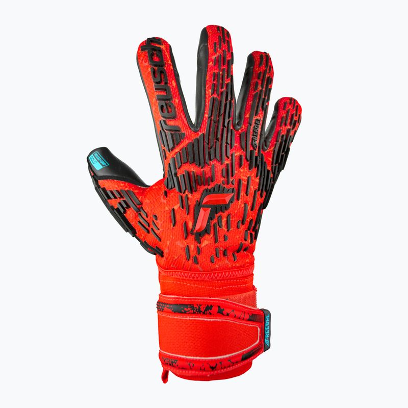 Reusch Attrakt Freegel Gold Finger Support Torwarthandschuhe Rot 5370130-3333 4