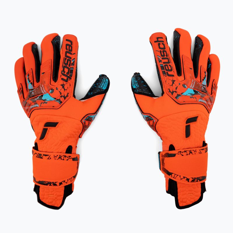 Reusch Attrakt Fusion Guardian AdaptiveFlex Torwarthandschuhe rot 5370985-3333