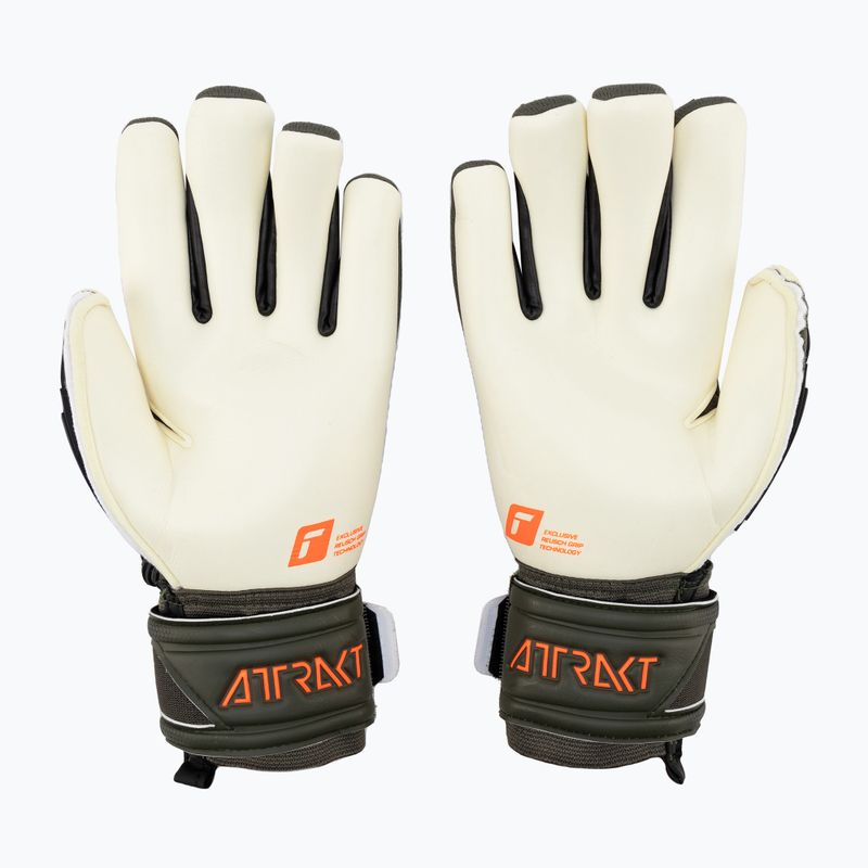Reusch Attrakt Freegel Gold X grün Torwarthandschuhe 5370935-5556 2