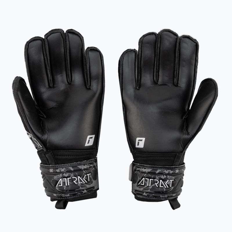 Reusch Attrakt Solid Torwarthandschuhe schwarz 5370515-7700 2