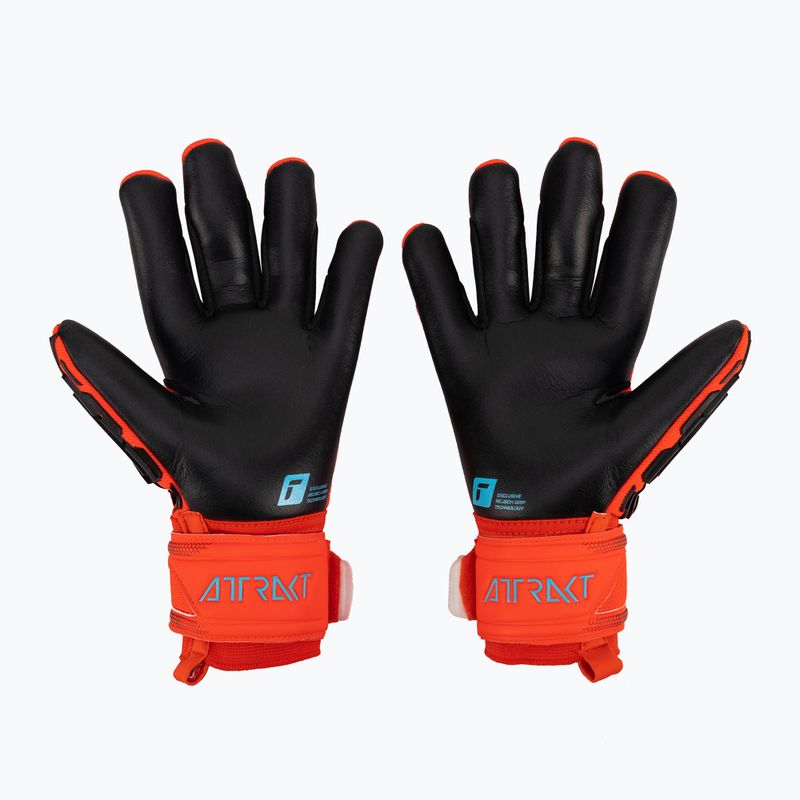 Reusch Attrakt Freegel Silber Torwarthandschuhe rot 5370235-3333 2