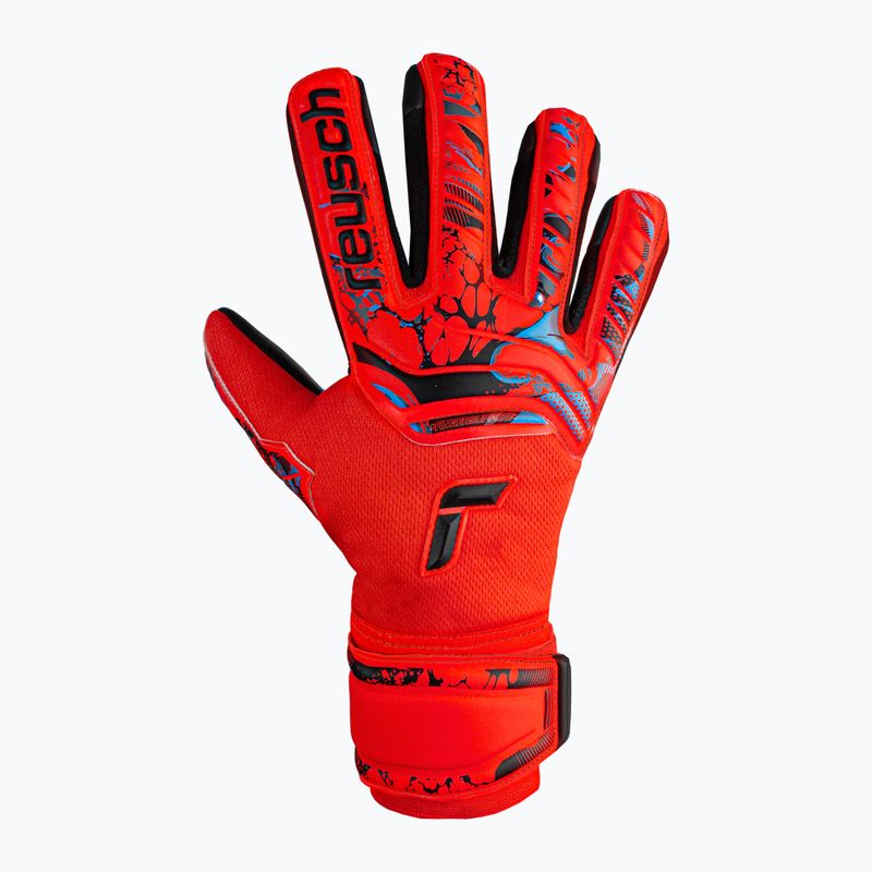 Reusch Attrakt Grip Evolution Finger Support Junior Kinder Torwarthandschuhe rot 5372820-3333 4