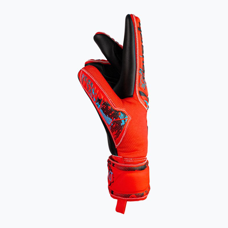 Reusch Attrakt Grip Evolution Finger Support Junior Kinder Torwarthandschuhe rot 5372820-3333 6