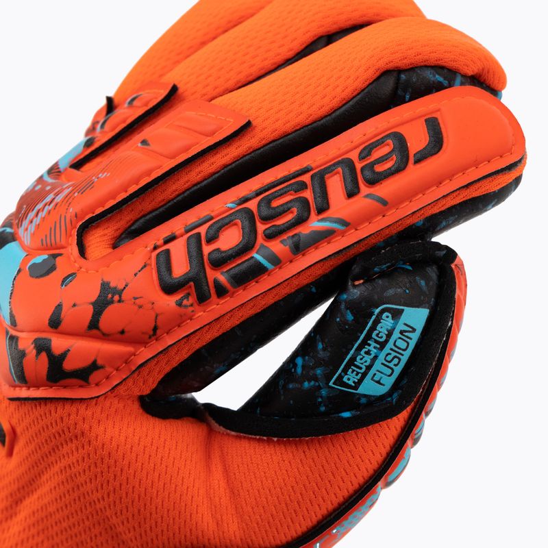 Reusch Attrakt Fusion Guardian Junior Kinder Torwarthandschuhe rot 5372945-3333 3