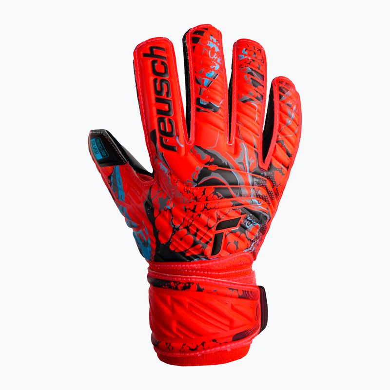 Reusch Attrakt Silver Junior Kinder-Torwarthandschuhe rot 5372215-3333 4