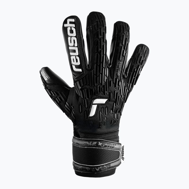 Reusch Attrakt Freegel Infinity Finger Support Torwarthandschuhe schwarz 5370730-7700 4