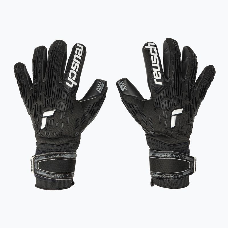 Reusch Attrakt Freegel Infinity Finger Support Torwarthandschuhe schwarz 5370730-7700