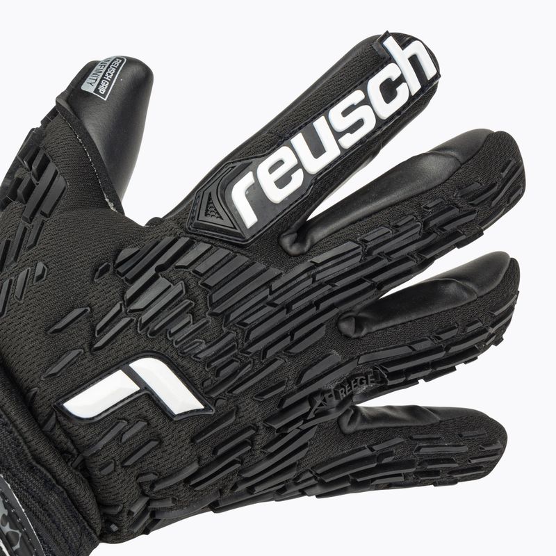Reusch Attrakt Freegel Infinity Finger Support Torwarthandschuhe schwarz 5370730-7700 3