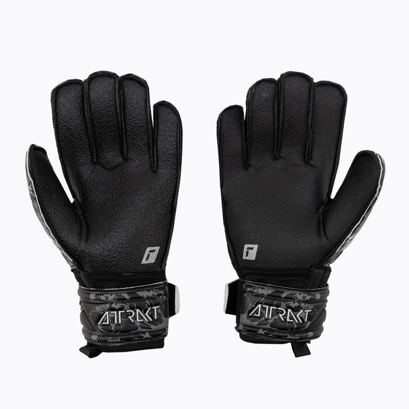 Reusch Attrakt Resist Finger Support Torwarthandschuhe schwarz 5370610-7700 2