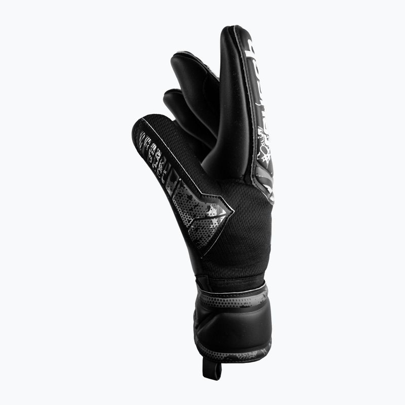 Reusch Attrakt Infinity Finger Support Junior Kinder Torwarthandschuhe schwarz 5372720-7700 6