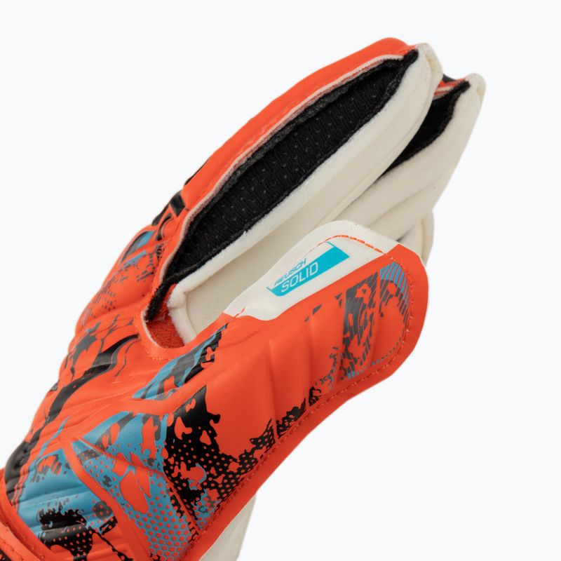 Reusch Attrakt Solid Finger Support Junior Kinder Torwarthandschuhe rot 5372510-3334 3