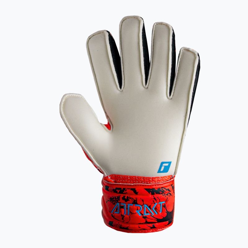 Reusch Attrakt Solid Finger Support Junior Kinder Torwarthandschuhe rot 5372510-3334 5
