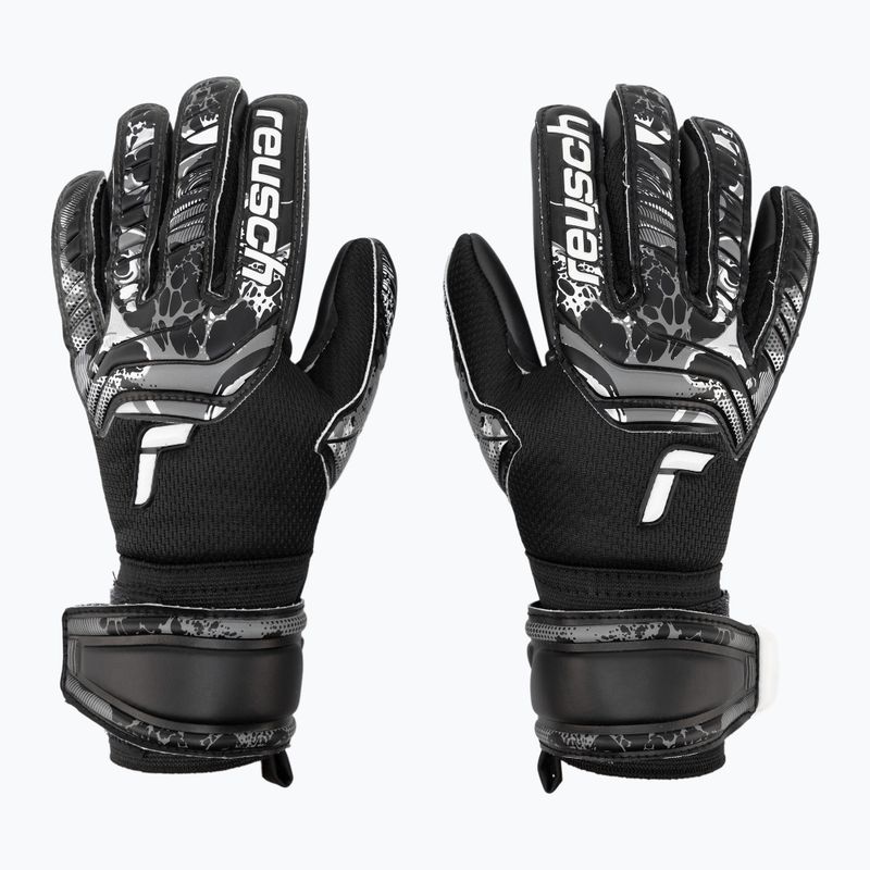 Reusch Attrakt Infinity Junior Kinder-Torwarthandschuhe schwarz 5372725-7700