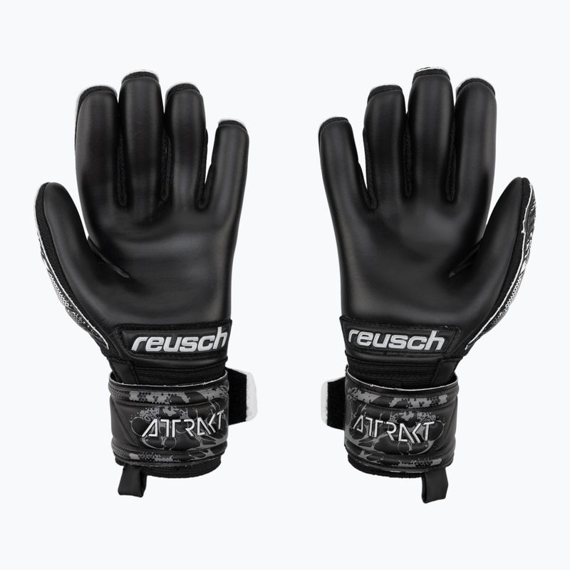 Reusch Attrakt Infinity Junior Kinder-Torwarthandschuhe schwarz 5372725-7700 2
