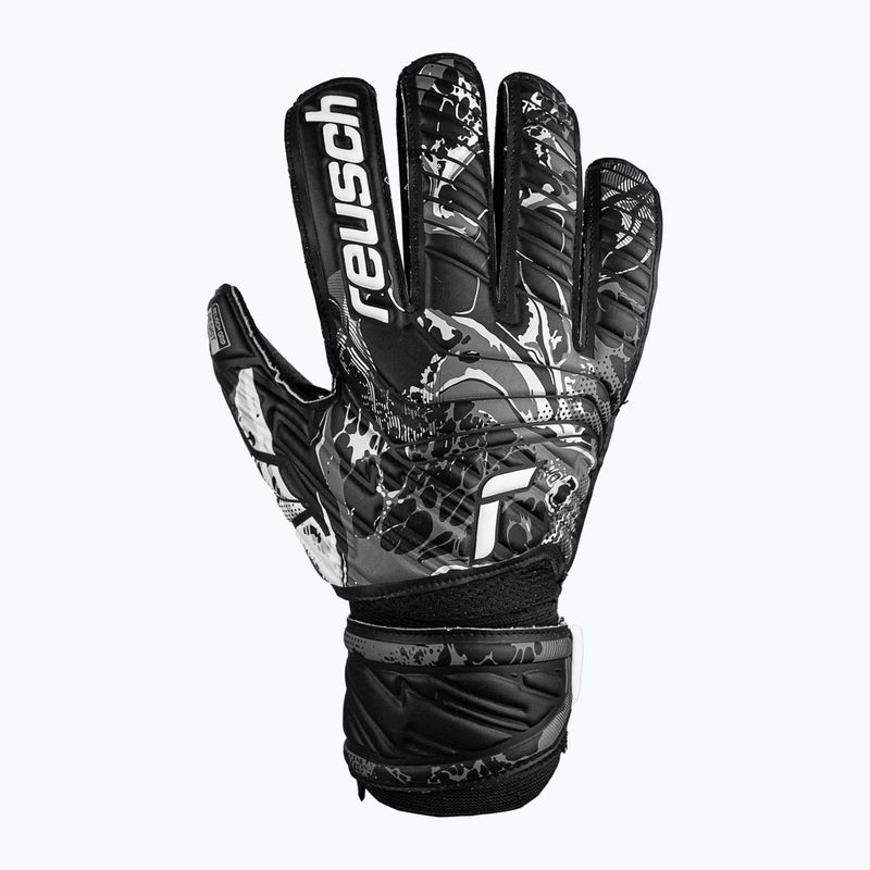 Reusch Attrakt Resist Junior Kinder Torwarthandschuhe schwarz 5372615-7700 4