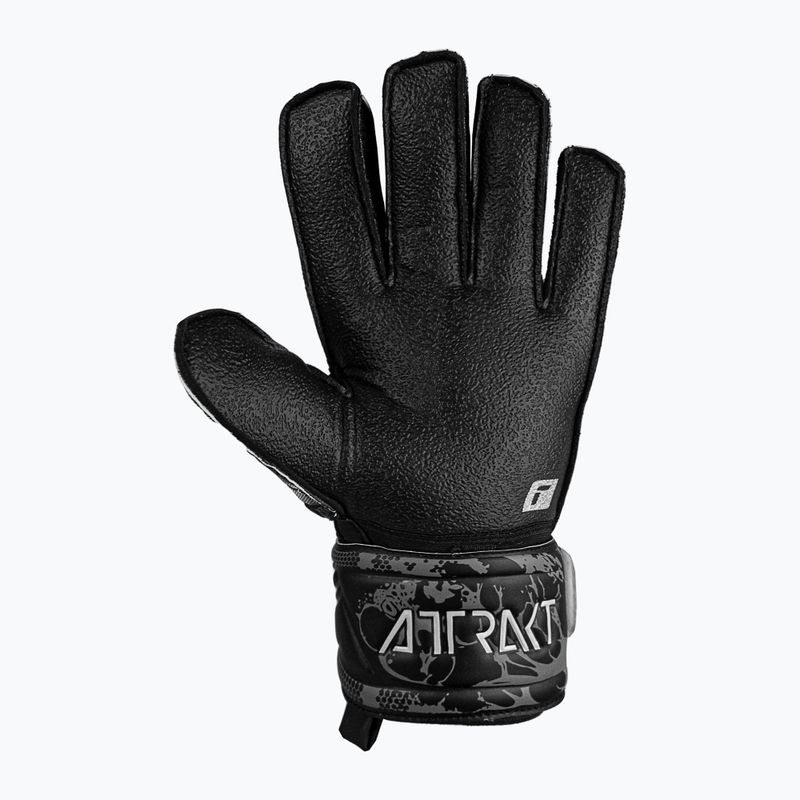Reusch Attrakt Resist Junior Kinder Torwarthandschuhe schwarz 5372615-7700 5