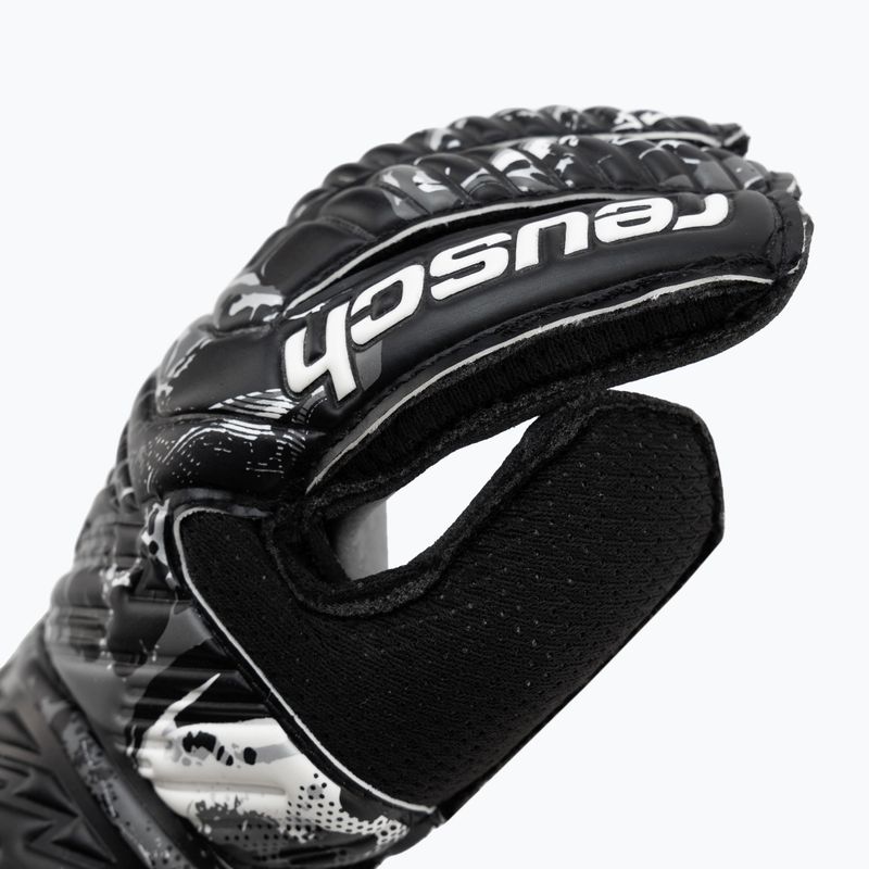 Reusch Attrakt Solid Junior Kinder Torwarthandschuhe schwarz 5372515-7700 3