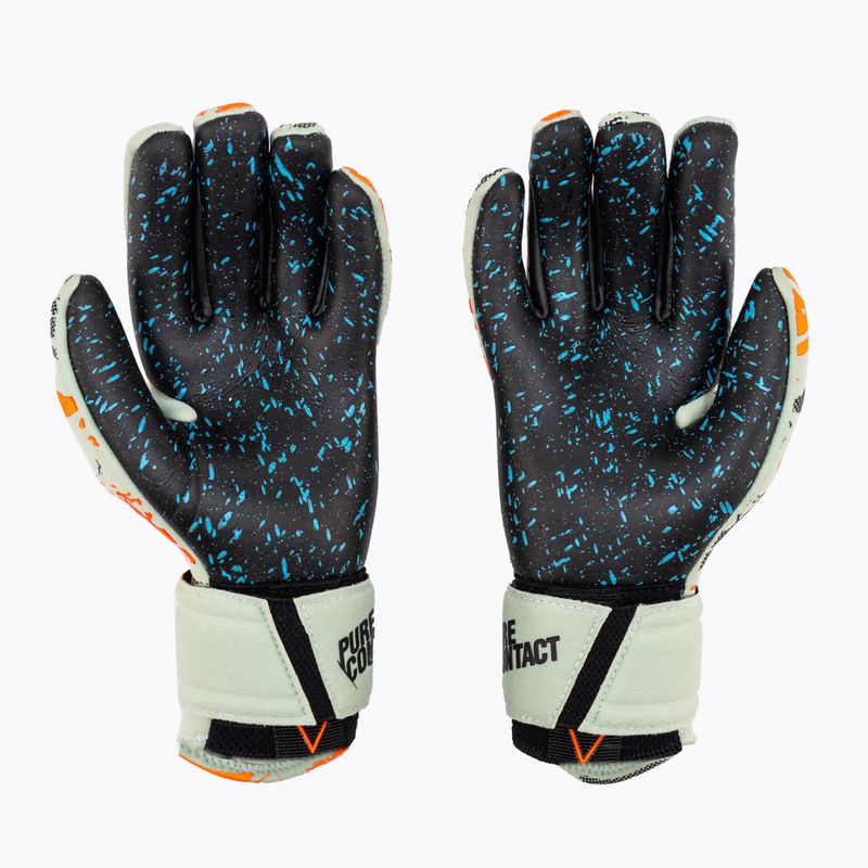 Reusch Pure Contact Fusion Junior Kinder Torwarthandschuhe grün 5372900-5444 2