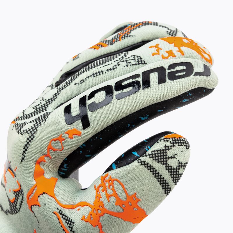 Reusch Pure Contact Fusion Junior Kinder Torwarthandschuhe grün 5372900-5444 3