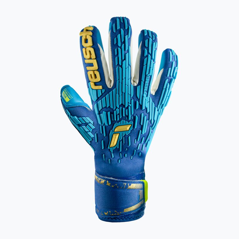 Reusch Attrakt Freegel Aqua Winddichte Torwarthandschuhe blau 5370459-4433 4