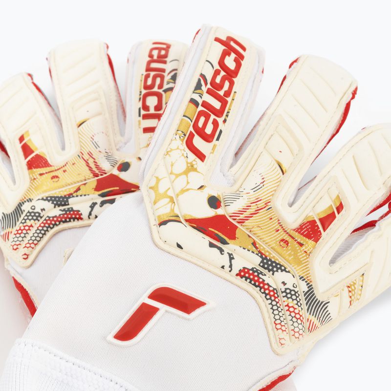 Reusch Attrakt Gold X GluePrint Torwarthandschuhe weiß 5370975-1011 4