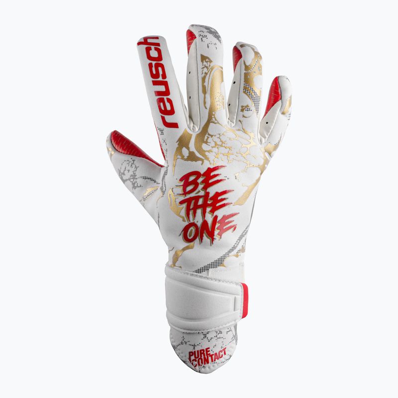 Reusch Pure Contact Gold X GluePrint Torwarthandschuhe weiß 5370075-1011 4